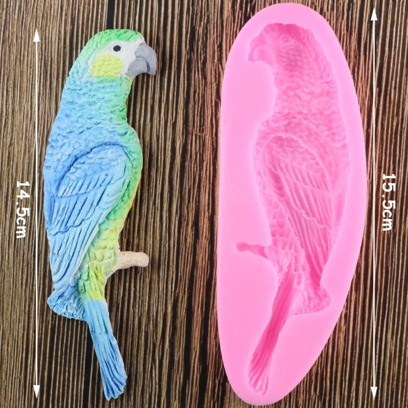 Exotic Parrot Silicone Mold