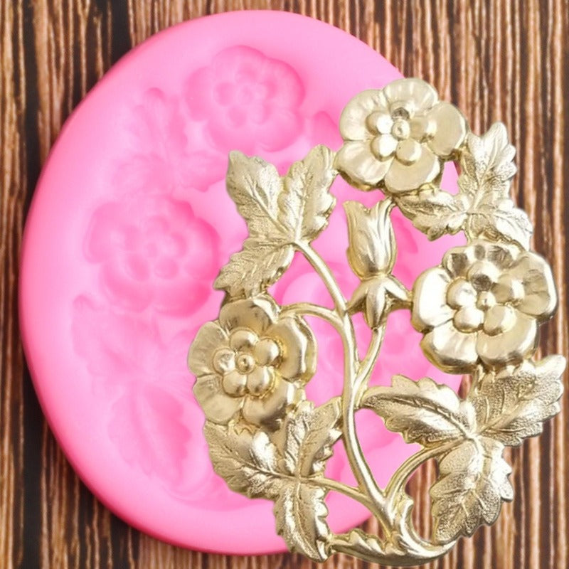 3D Flower Fondant Mold