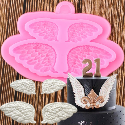 3D Angel Wings Mold