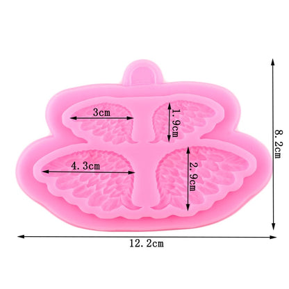 3D Angel Wings Mold