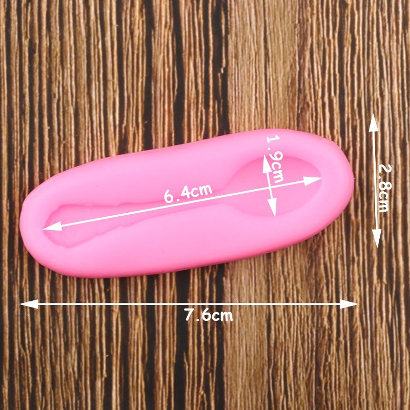 Spoon Shape Silicone Mold