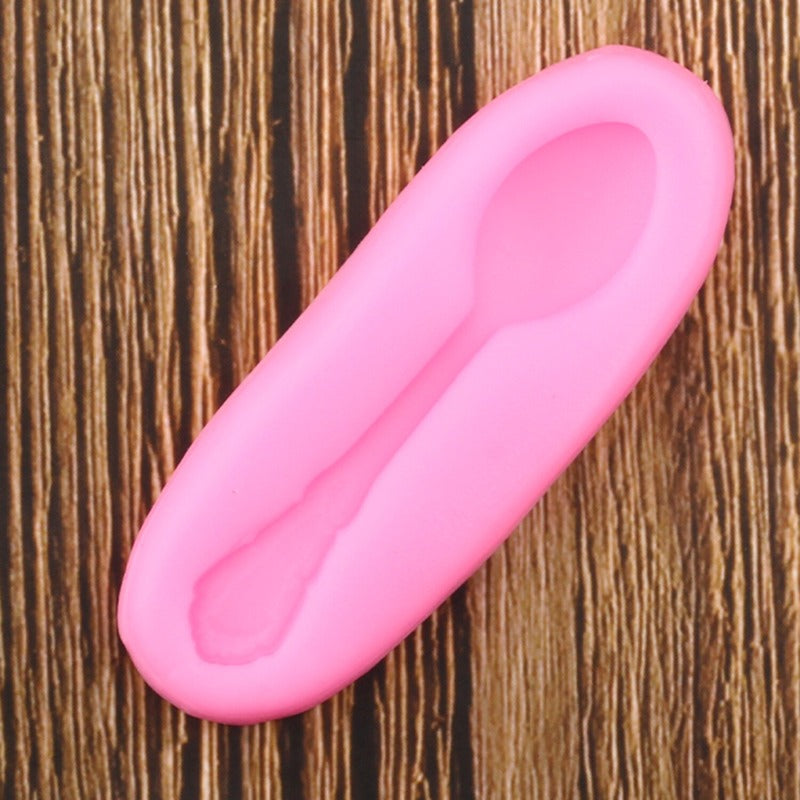 Spoon Shape Silicone Mold