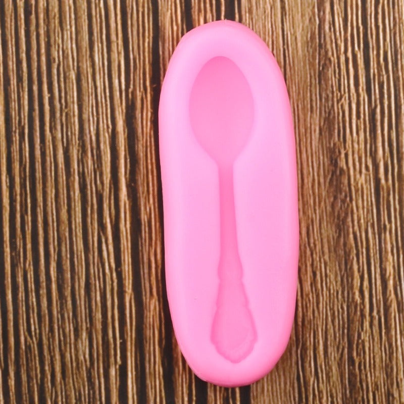 Spoon Shape Silicone Mold