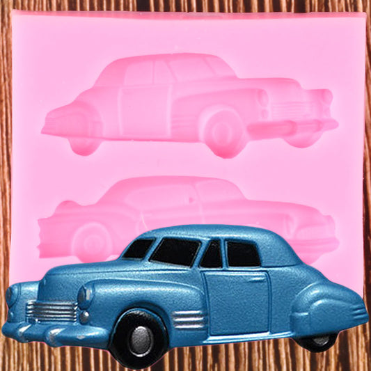 Retro Cartoon Car Mold