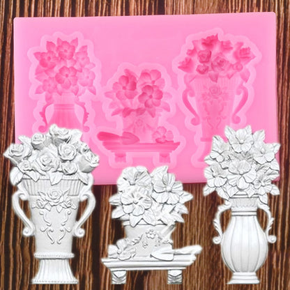 3D Flower Pot Molds