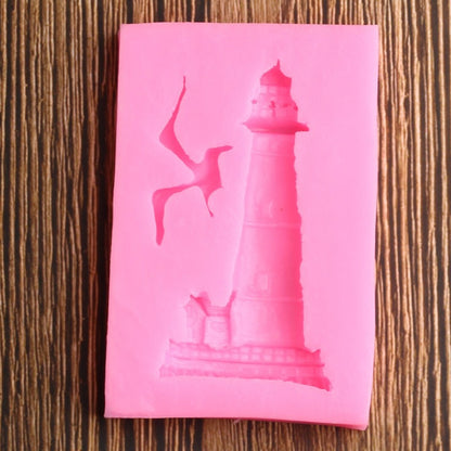 Lighthouse & Seagull Mold