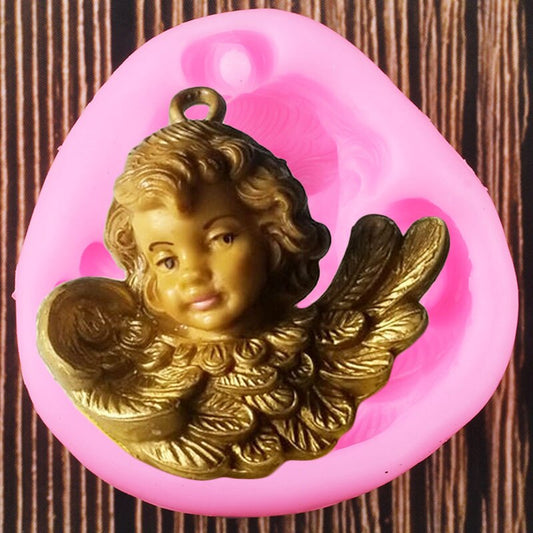 Large Angel Silicone Mold