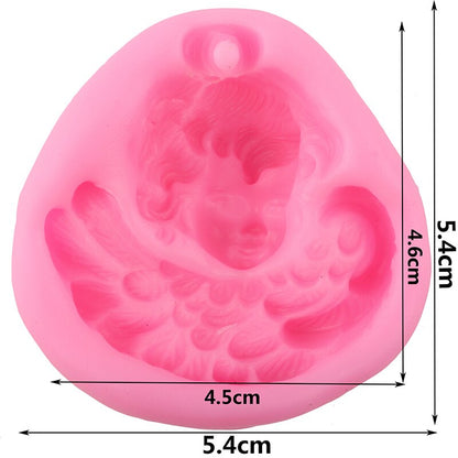 Large Angel Silicone Mold