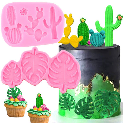 Cactus & Leaves Mold