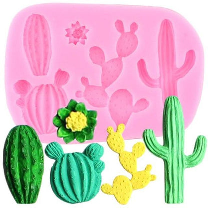 Cactus & Leaves Mold