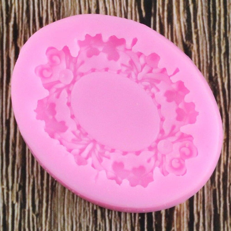 Elegant Mirror Frame Silicone Mold