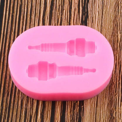 2 Mechanical Screws Silicone Mold