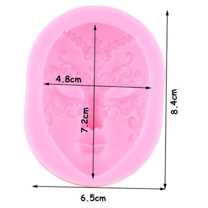 Girl Mask Face Molds