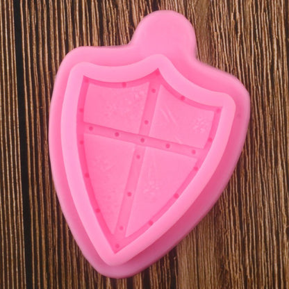 Medieval Knight Battle Shield Mold