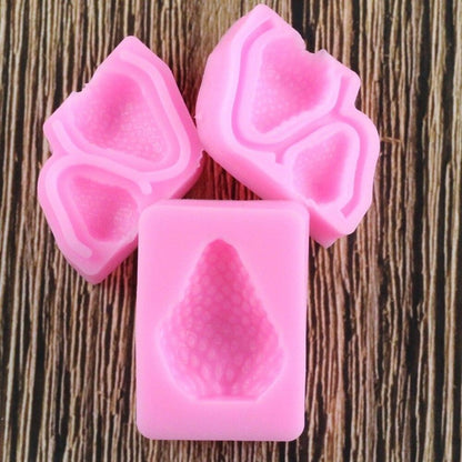 3 Piece Strawberry Mold