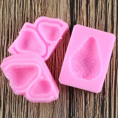 3 Piece Strawberry Mold