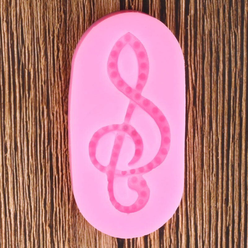 Treble Clef Music Note Silicone Mold