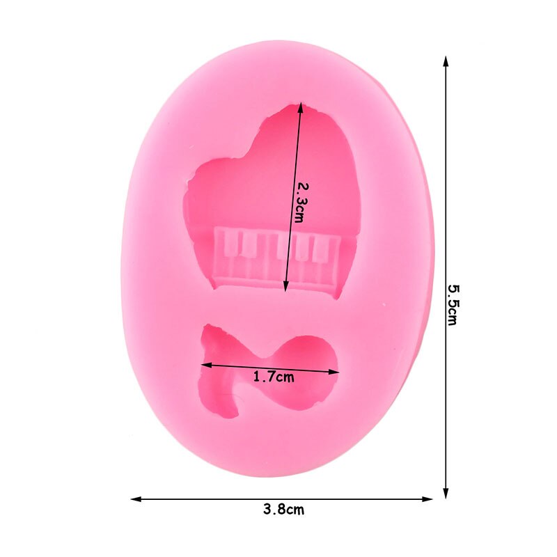 Musical Notes Piano Mold