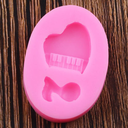 Musical Notes Piano Mold