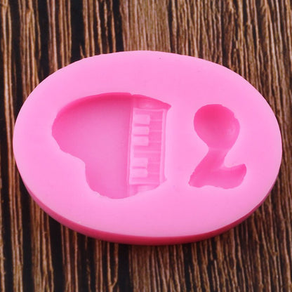 Musical Notes Piano Mold