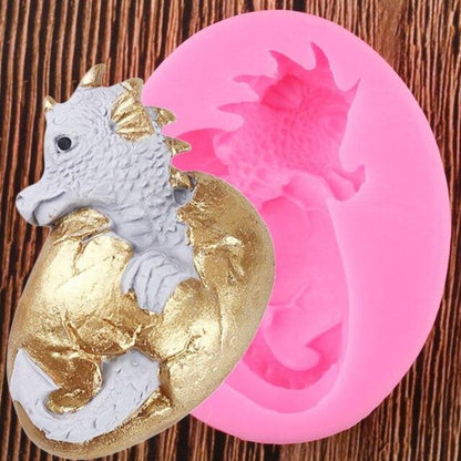 Dragon Dinosaur Easter Egg Mold