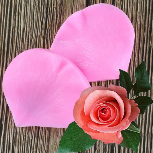 2 PC Rose Petal Mold