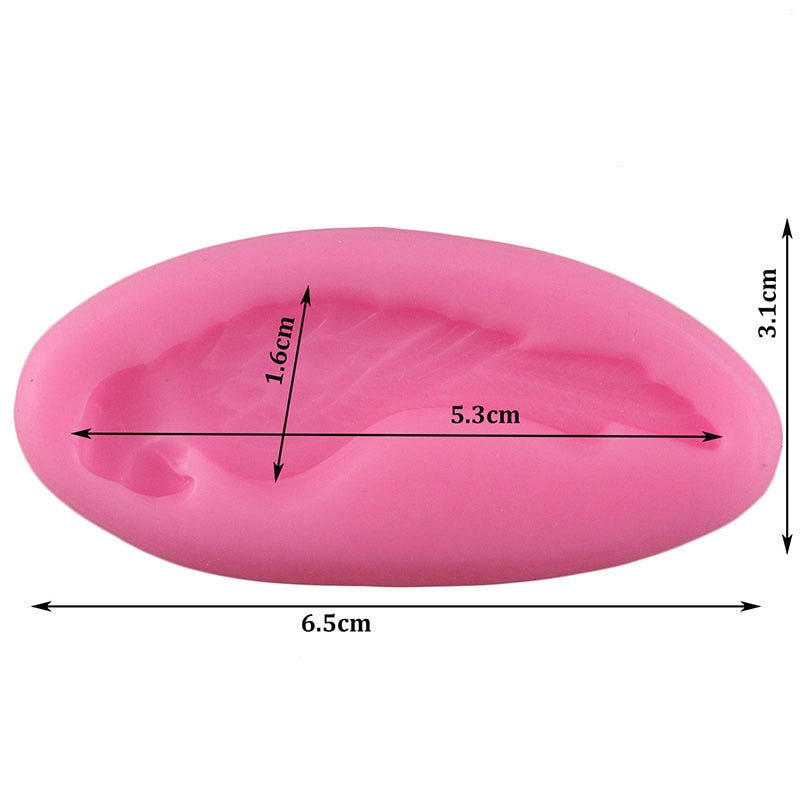 Simple Parrot Bird Silicone Mold