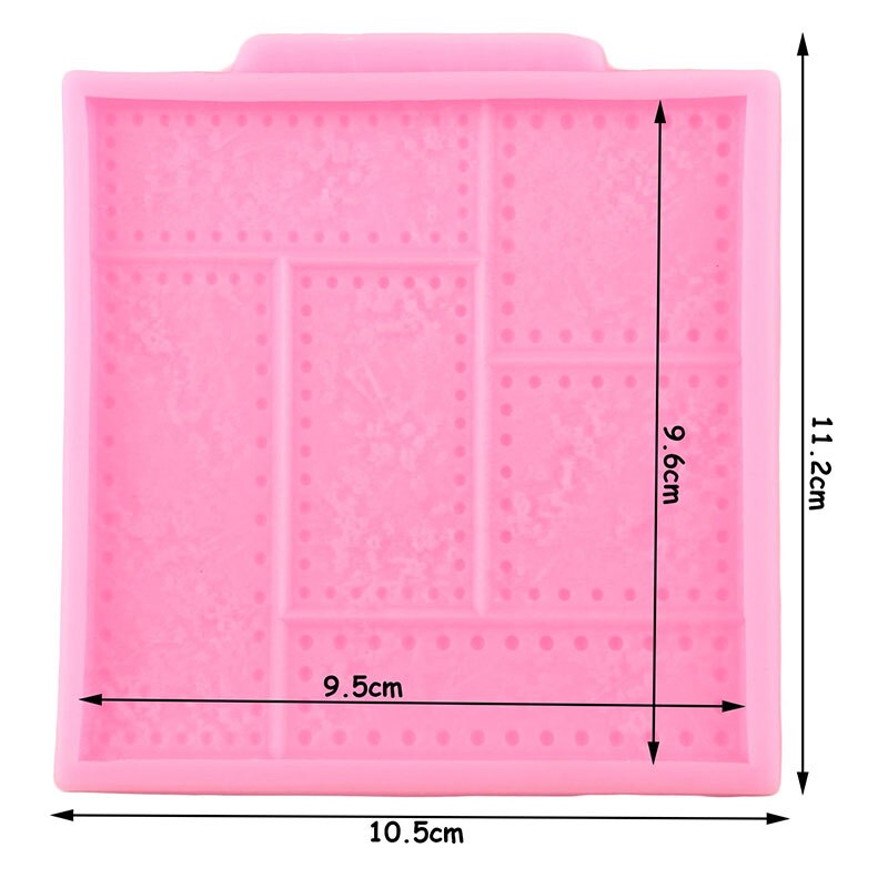 Riveted Metal Plate Fondant Molds