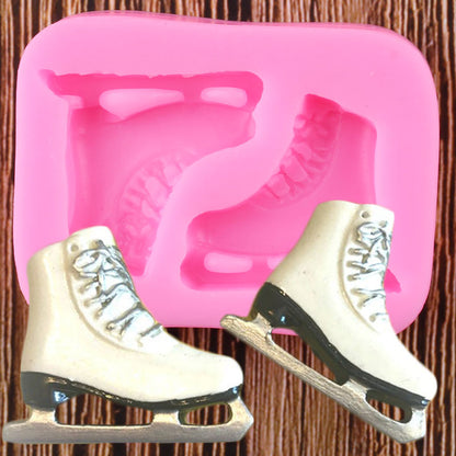 Ice Skates Silicone Mold