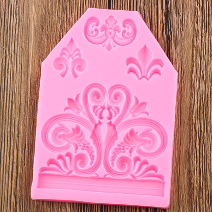 French-Style Cake Border Silicone Mold