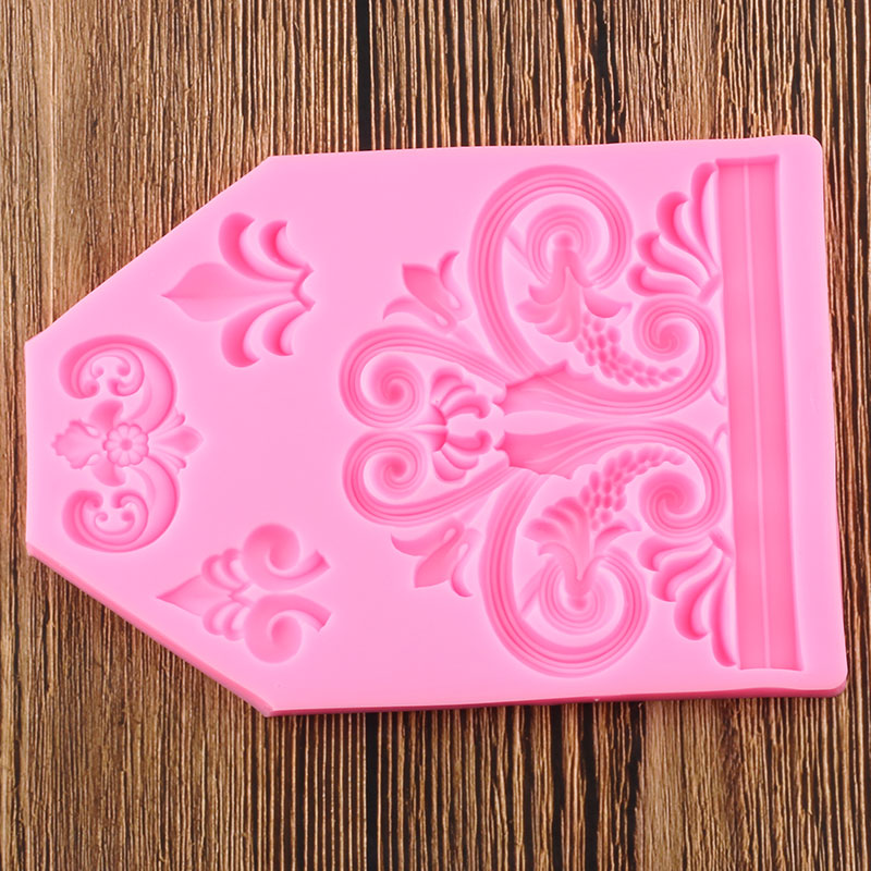 French-Style Cake Border Silicone Mold