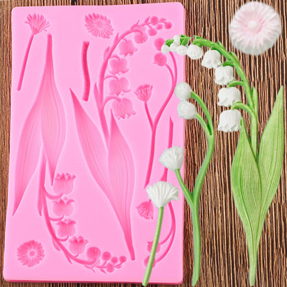 Bell Orchids Flower Mold