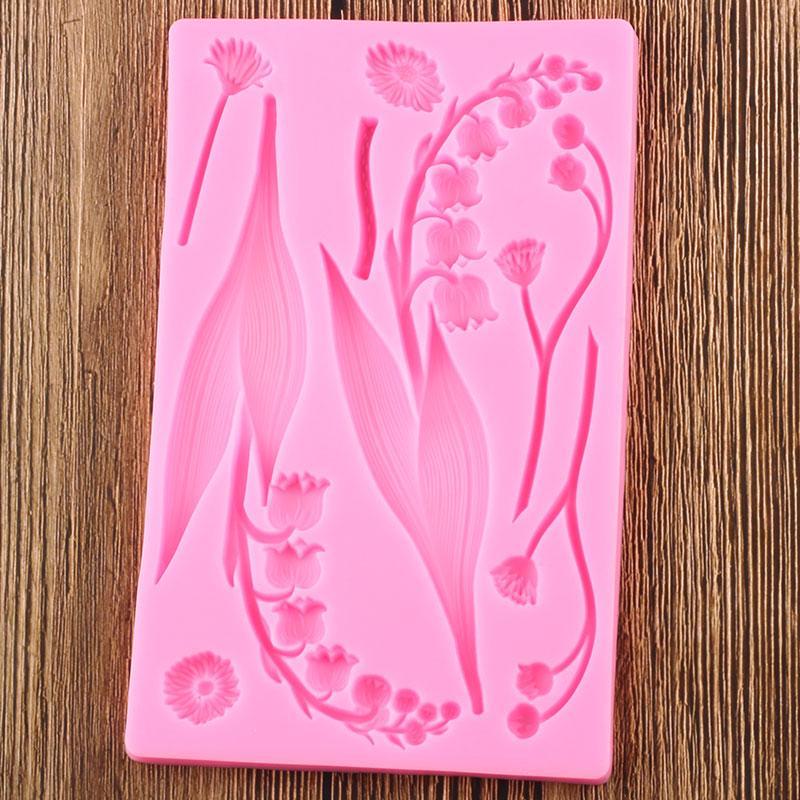 Bell Orchids Flower Mold