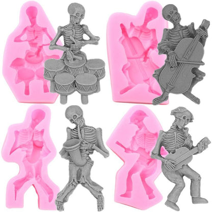 Music Skeleton Mold