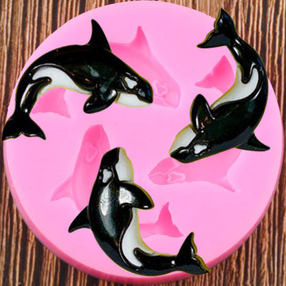 Triple Killer Whale Mold