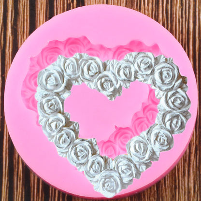 Heart Roses Mold