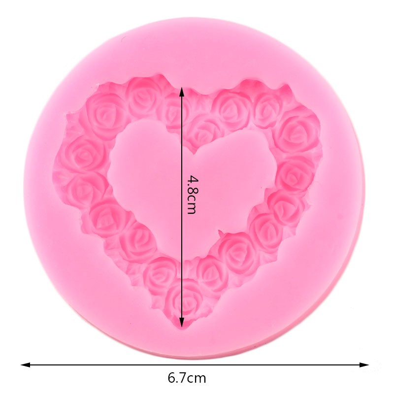 Heart Roses Mold