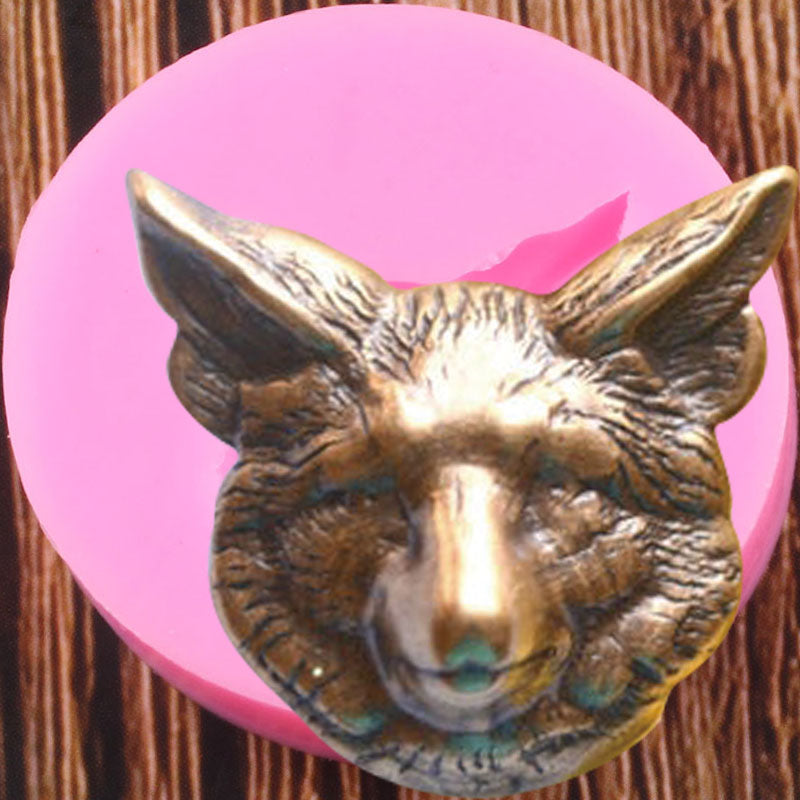 Rustic Fox Head Mold