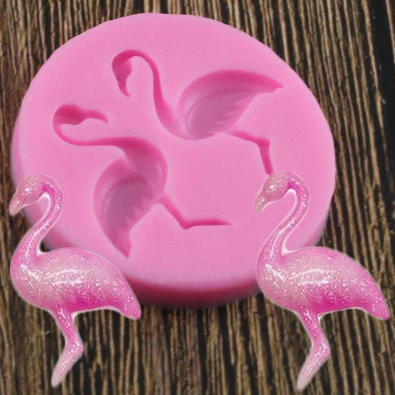 Dual Flamingos Molds