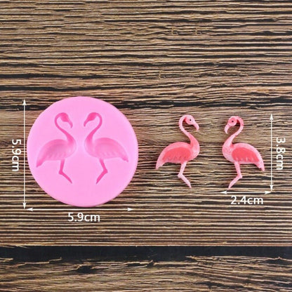 Dual Flamingos Molds