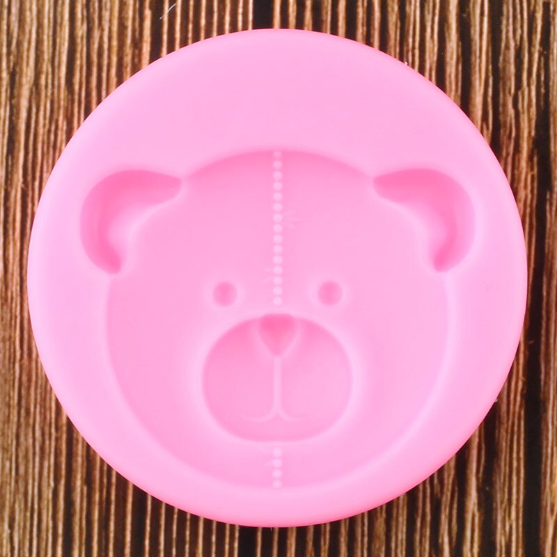 3D Round Bear Mold