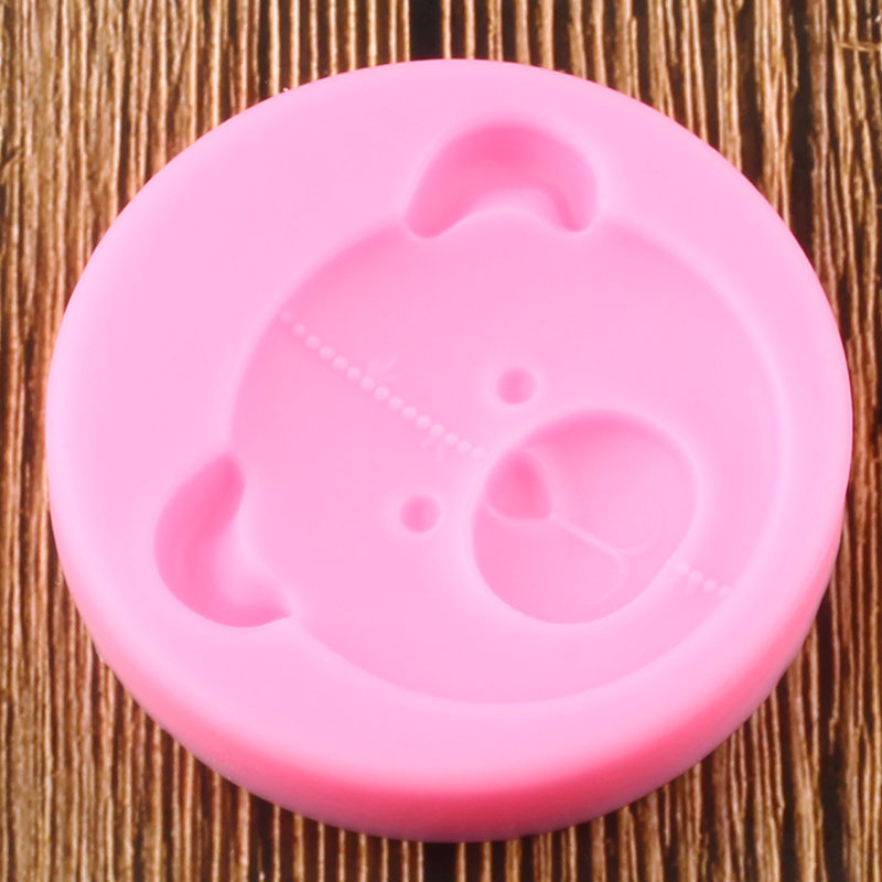 3D Round Bear Mold