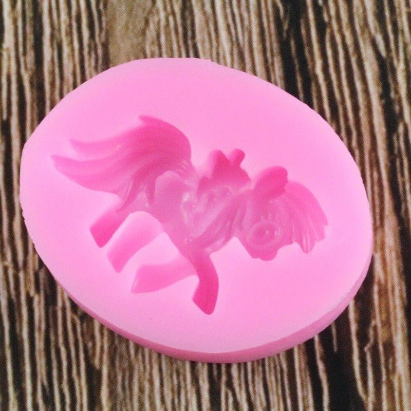 Rainbow Unicorn Pony Mold