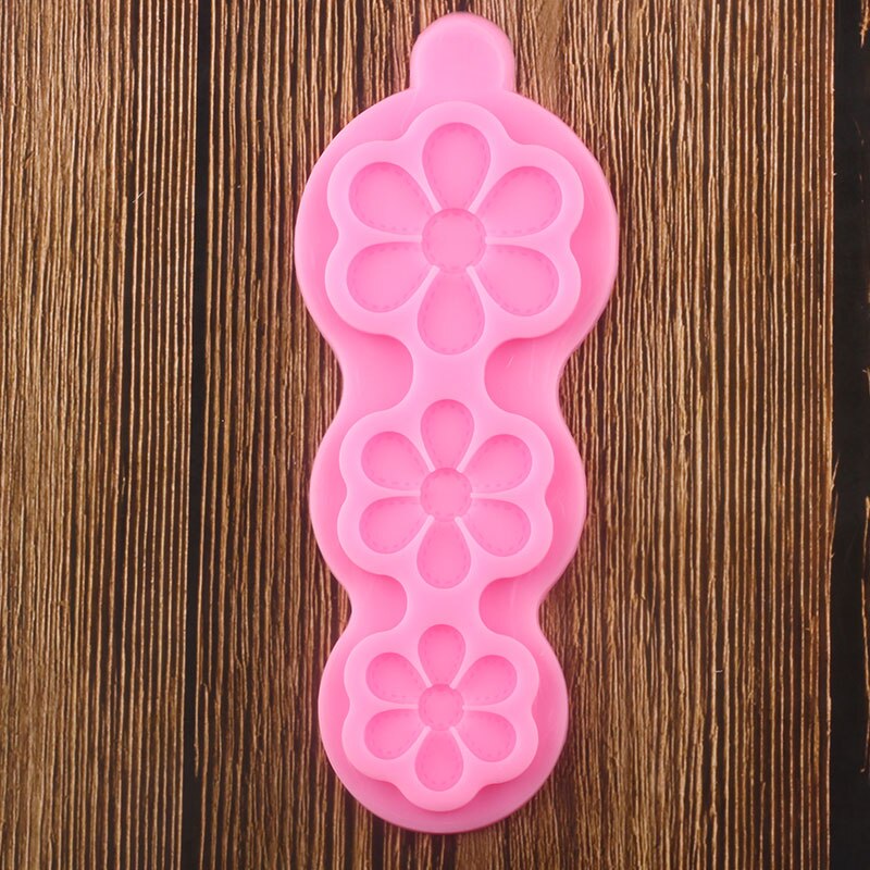 Stitched Flower Silicone Mold