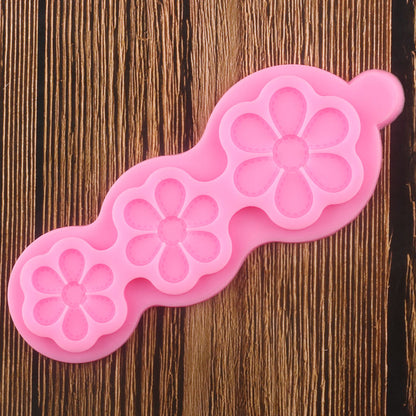 Stitched Flower Silicone Mold