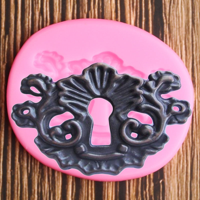 Industrial Key Lock Plate Silicone Mold