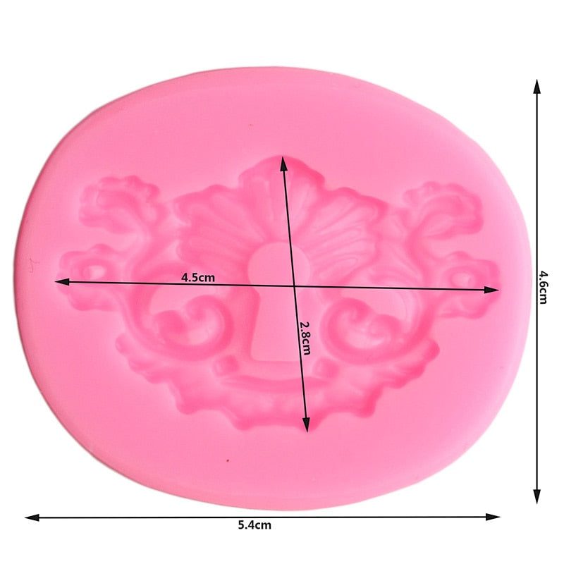 Industrial Key Lock Plate Silicone Mold