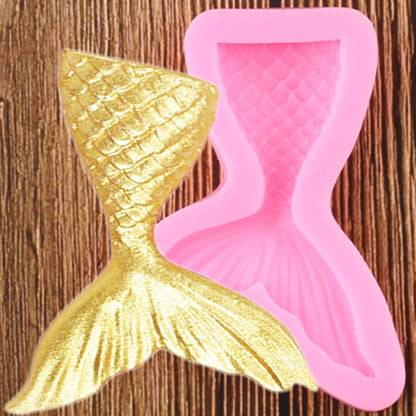 3D Mermaid Tail Silicone Mold