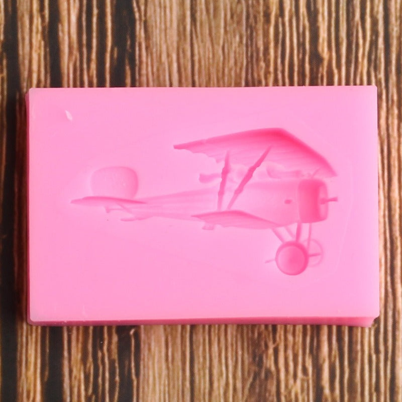 3D Retro Airplane Mold