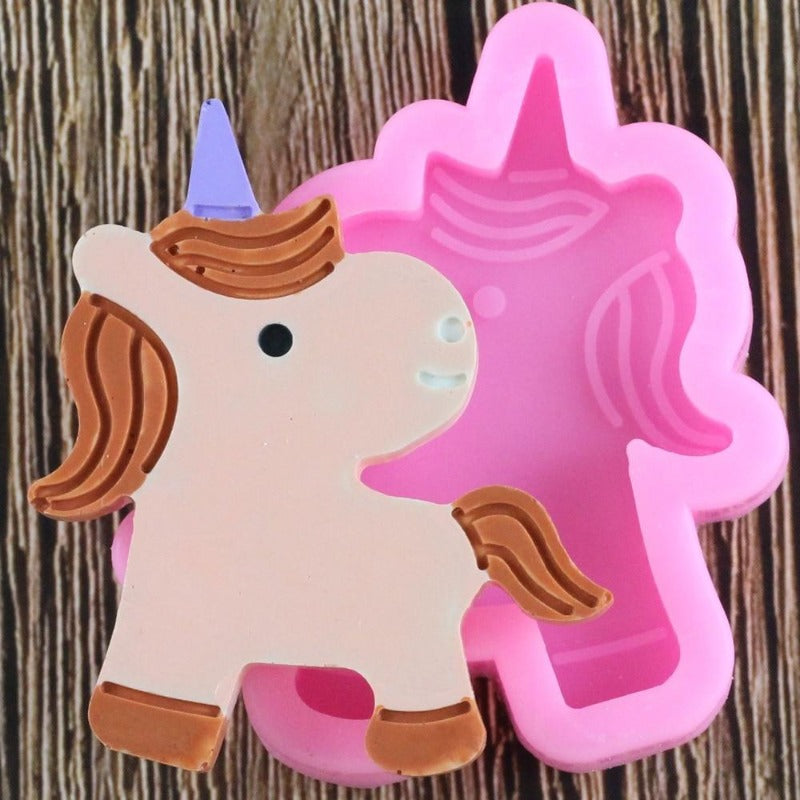 Cartoon Unicorn Silicone Mold